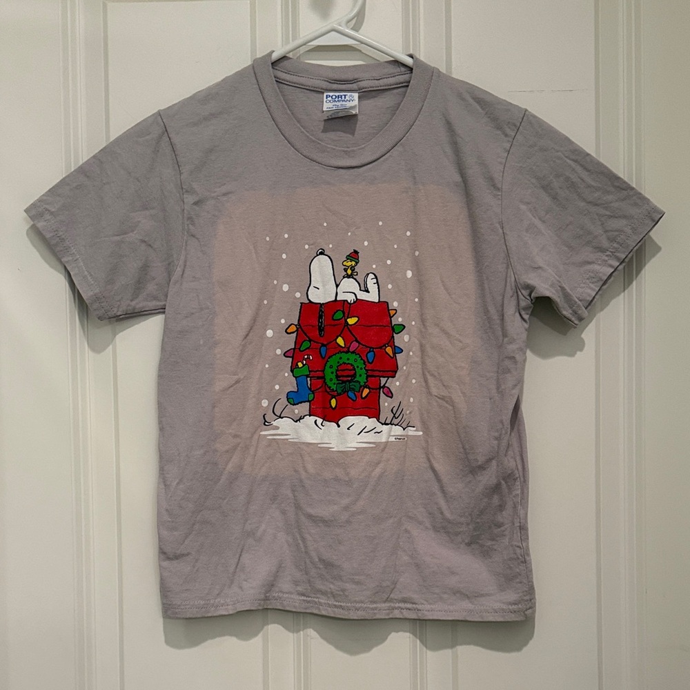 Peanuts Snoopy & Woodstock Holiday T-Shirt, Kids